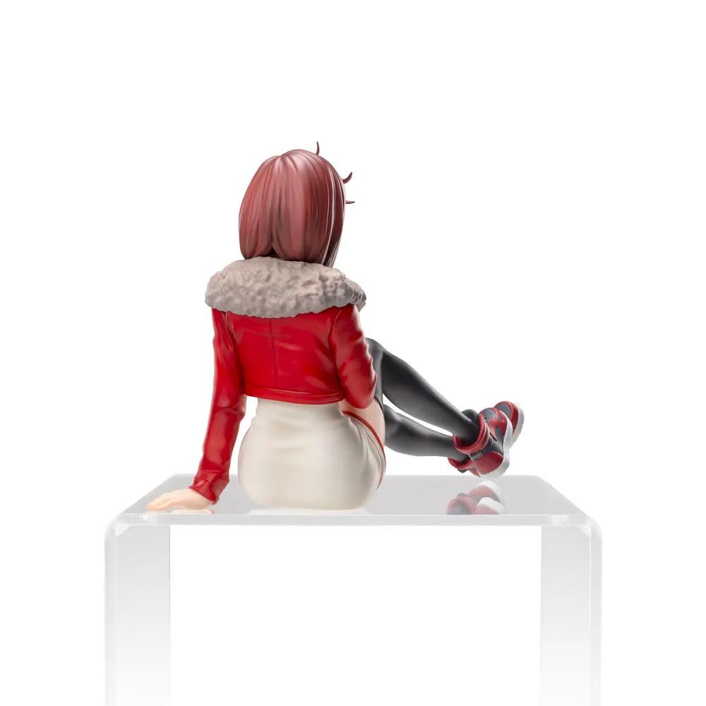 DAN DA DAN sitting posture Ayase Momo Anime figurines, figure ornaments, small gifts, room decorations, Christmas gifts