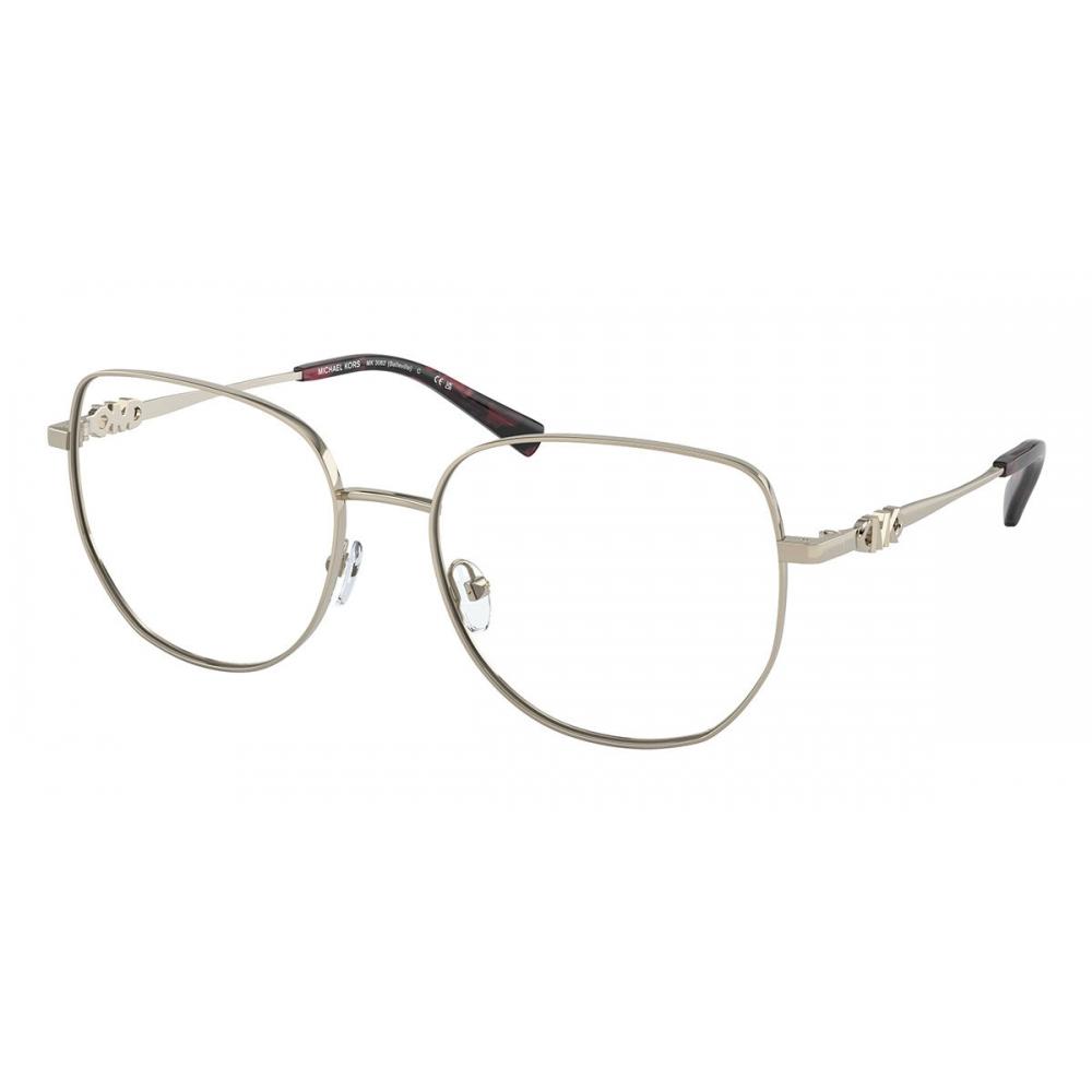 

Michael Kors Mk3062 Belleville 1015 Women Eyeglasses Light Gold/56