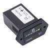Hour Meter High Accuracy Data Storage Mechanical Hour Meter Gauge for Machinery Truck DC10‑80V