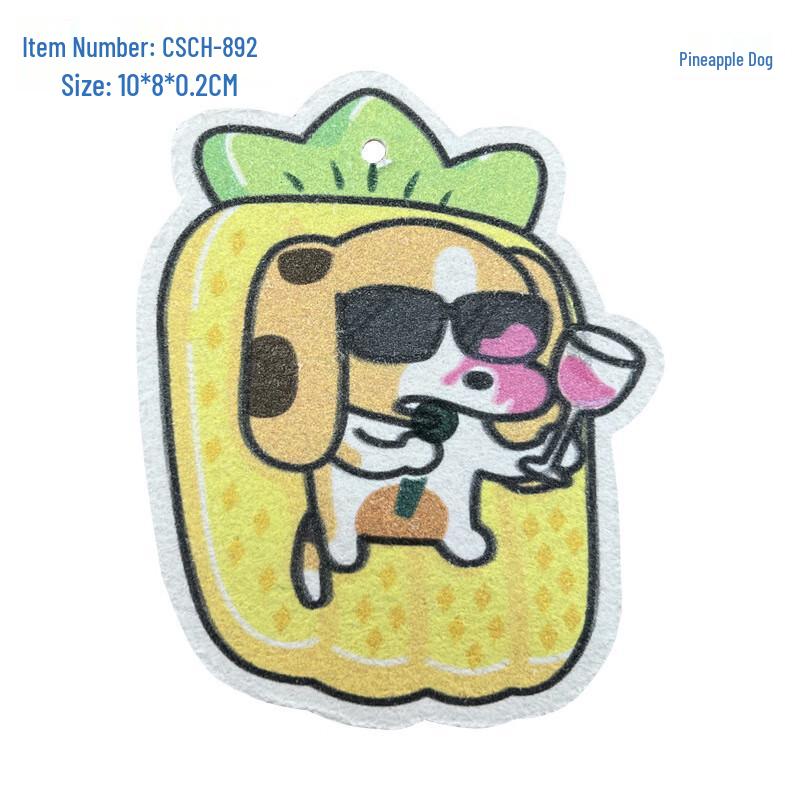 Губка для мытья посуды Yudu с мультяшным принтом из прессованной древесной массы