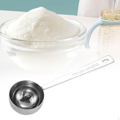 Coffee Measuring Spoon Baking Tool Hooked Handle Kitchen Utensil Rustproof Sauce Ladle Tablespoon