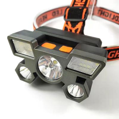 Powerful Rechargeable Head Headlights Hunting Torch Hiking Front Lanterns