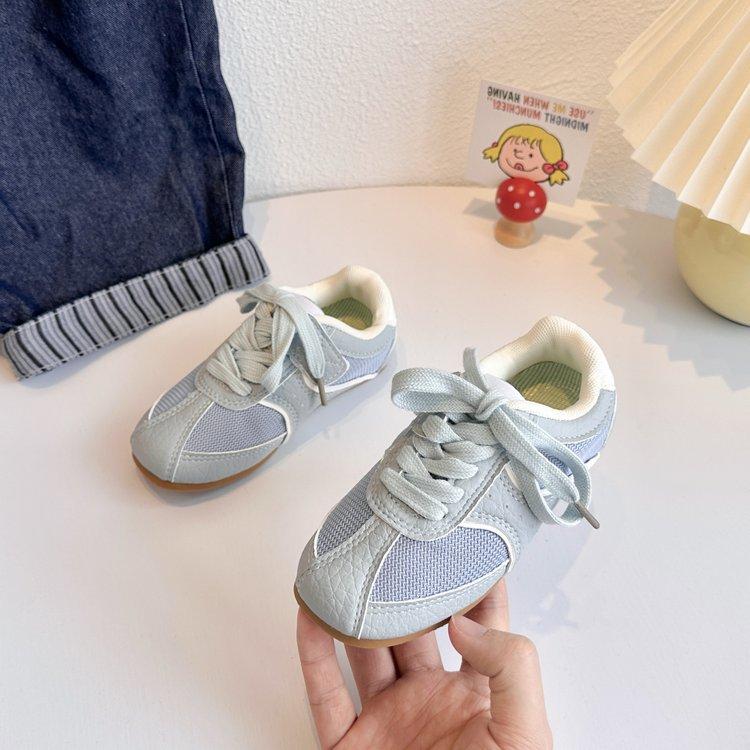 Girls shoes 2025 new summer breathable mesh German training shoes soft sole medium and large children boys sports shoes casual shoes
