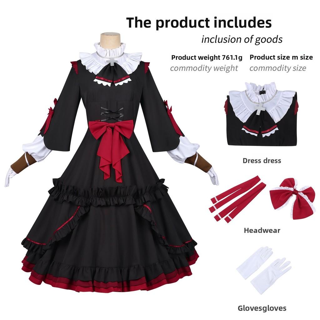 

Nedey Girl Overdose Prison Rose Cosplay Dress For Anime Role Play XXL