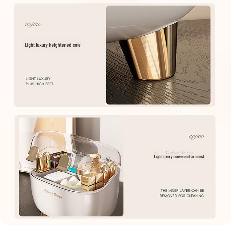Advanced Ins Style Dustproof Lipstick Storage Box with Cover