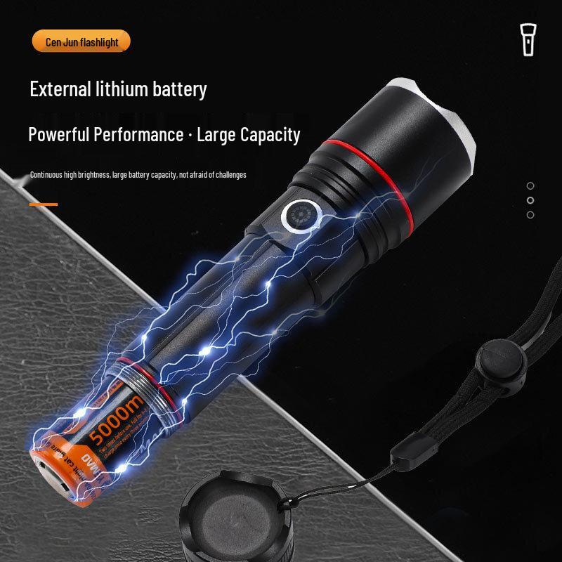 Portable High-Lumen Mini Flashlight