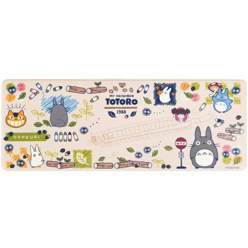 Senko My Neighbor Totoro Drawing Wipeable PVC Kitchen Mat, Approx. 45 X 120cm, Beige, Character Totoro, Ghibli 60605