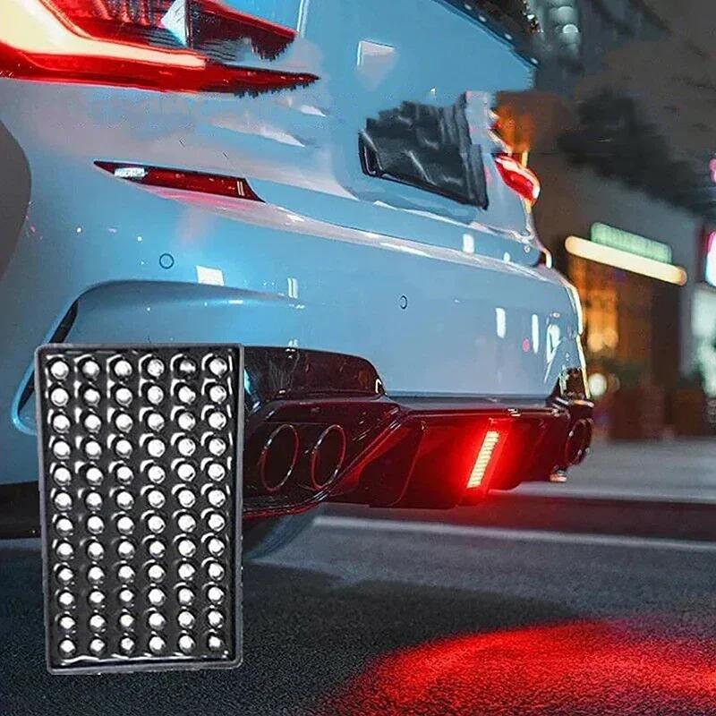Autozubehör 72 LED Bremslicht F1 Pilot Leuchte LED Bremslichter Stoßstange Hinten Pilot Lampe Für BMW Für Benz Für VW Universelle Autos