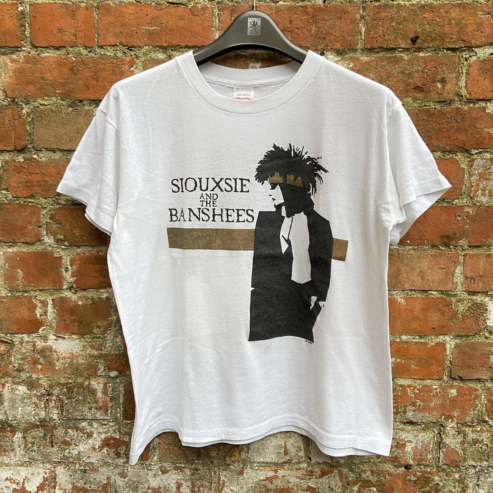 80s Siouxsie & The Banshees T Shirt Iter Americanum Tour 1986 Vintage Goth Punk Unisex T-Shirt XL