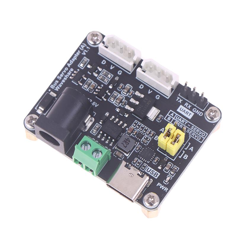Serial Bus Servo Driver Board, Integrates Servo Power Supply And Servo Controller For Pi/Arduino/Esp32