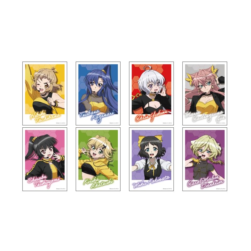 

Senki Zesshou Symphogear XV 01 [Original Illustration] L-size Random Bromide Complete Set of 8 Boxes