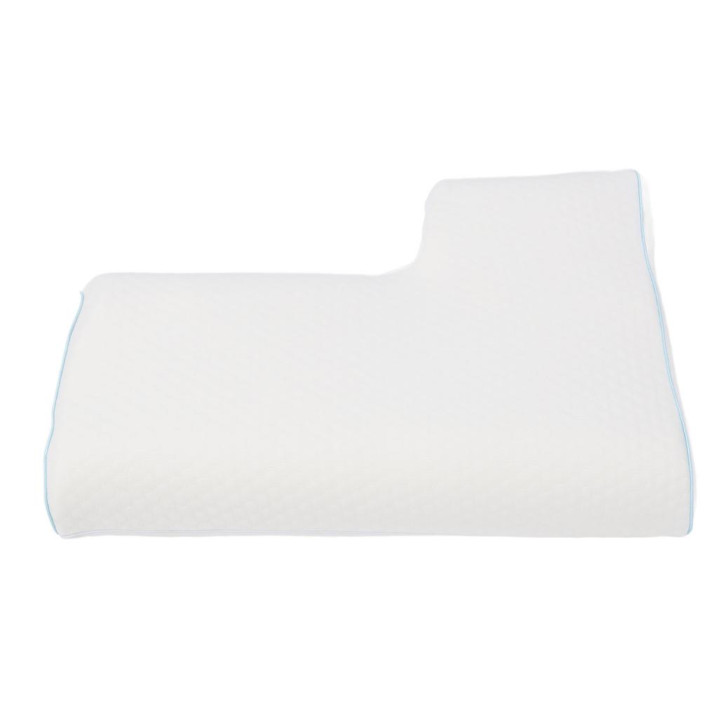 Oreiller Câlin pour Couple Anti Pression sur la Main Mousse à Mémoire de Forme à Rebond Lent Oreiller pour Dormeur Latéral avec Trou pour le Bras