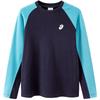 ASICS Kids' Winter Color-Block Long-Sleeve T-Shirt