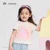 Balabala Girls' My Little Pony Graphic Short-Sleeve T-Shirt