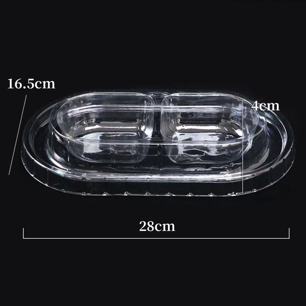 Pet Supplies Cat Bowls Stray Cat Feeding Boxes Disposable Cat Bowls Dog Basins Cat Food Basins Water Basins Outdoor Anti Tipping