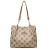 Leisure Tote Bag, European and American Fashion Retro Printed Handbag, Large Capacity Classic Versatile Shoulder Bag