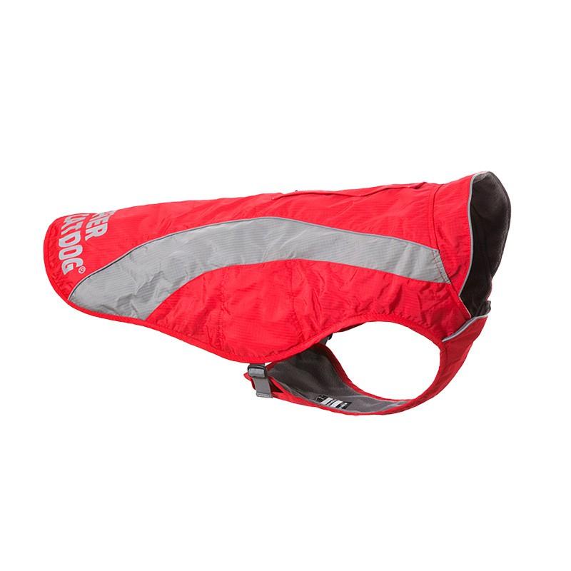 Winter Pet Dog Coat Large Breeds Golden Retriever Labrador Border Collie Nylon Warm Hooded Jacket In Red Blue Purple