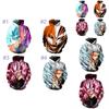Polyester Dragon Ball Z Super Saiyan Goku Men Women Anime Pullover Hoodie**
