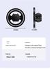 Ice Armor MagSafe Magnetic Phone Holder - Universal 17mm Ball Head for Car & Desktop.
