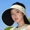 Women's Full Cover UV Protection Sun Hat Outdoor Airy Top Cap with Lamp Shade Design & Extra Wide Brim Summer Sunscreen Hat