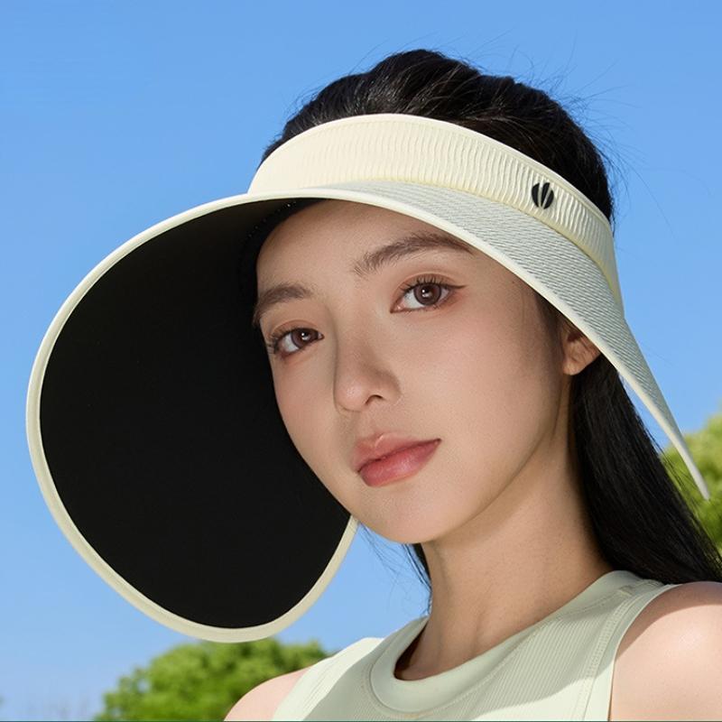 Women's Full Cover UV Protection Sun Hat Outdoor Airy Top Cap with Lamp Shade Design & Extra Wide Brim Summer Sunscreen Hat