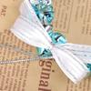 Christmas Bells Hanging Decor Small Size Bell Pendant For Tree Door Home Office Decoration Silver Blue Style