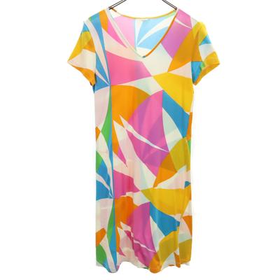 Marimekko  MIKA PIIRAINEN Short Sleeve Long Dress XS Women Used