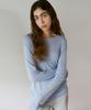 38 Come On Common Sheer Touch Long Sleeve (Sky Blue)