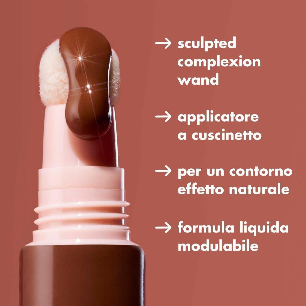 Elf. Halo Glow Contour Beauty Wand Płynny kontur dla naturalnie wyrzeźbionego wyglądu Formuła do budowania Wegański Nie testowany na zwierzętach Jasny/średni