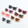 Fake Pearl Sun Glasses Women Heart Sunglasses UV400 Glasses Eye Sunglasses Unique Eyewears for Valentines Day Party