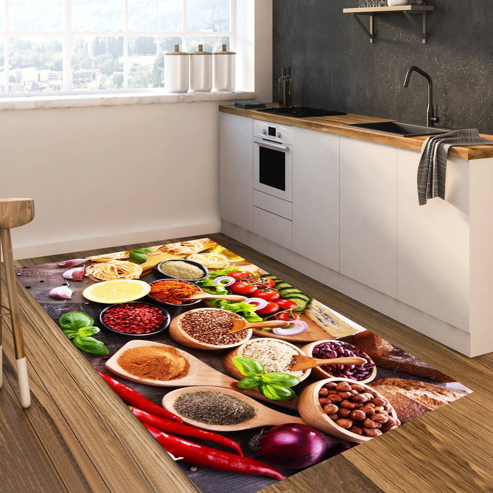 

Mosimoso Home H1018 Ковер с точечной подошвой и цифровой печатью 50x80 cm