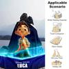 1pc, Disney Pixar Luca Inspired Home Decor Blanket Perfect for Couch, Bed, Travel, Camping, Car
