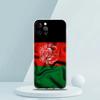 Afghan Afghanistan Flag Case for iPhone 15 14 13 12 Pro Max Cover Transparent for iPhone 11 Pro Max 7 8 Plus X XS XR SE2020 Bags