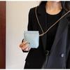 PU Leather Shoulder Bag Solid Color Coin Purse New Crossbody Bag