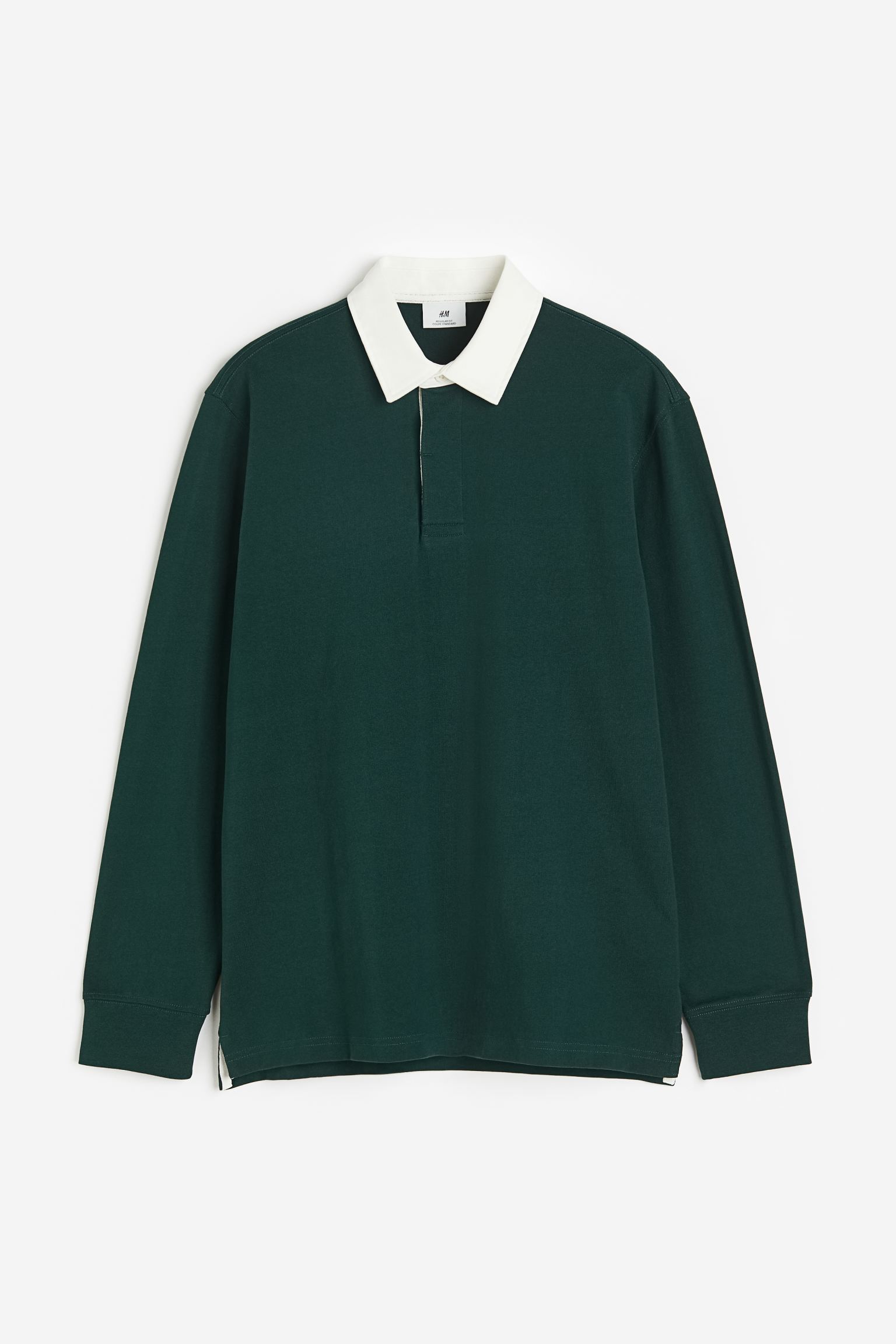 

Хлопковая рубашка для регби стандартного кроя