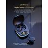 Casque sans fil tactile avec écran LED - Écouteurs intra-auriculaires TWS pour jeux, musique et sport - Compatible iOS/Android
