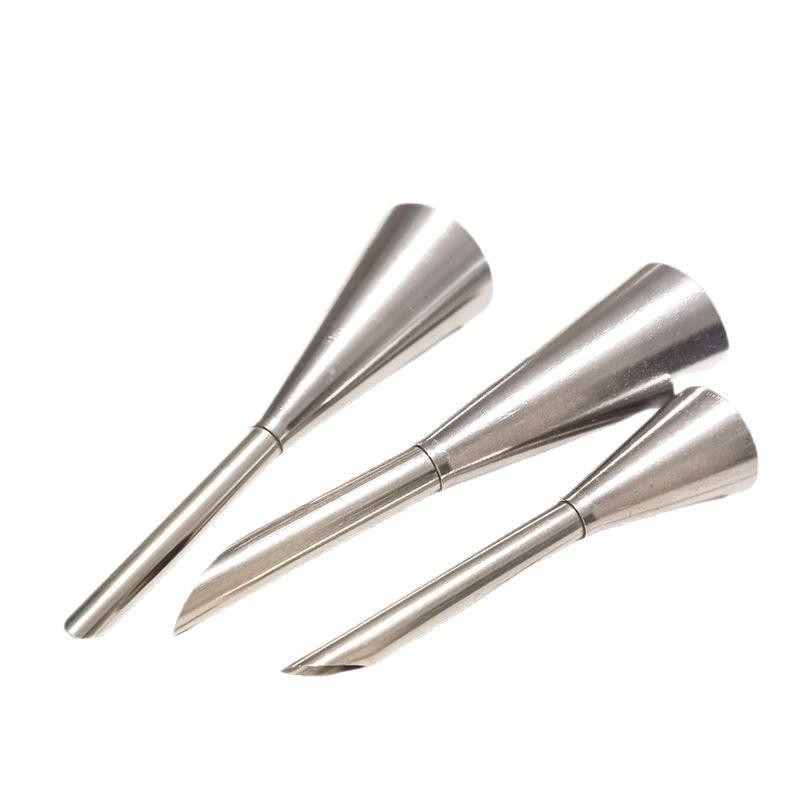 Stainless Steel Puff Mouth Cake Puff Cream Flower Squeezer Western Pastry Cake Baking Tool Framed Mouth Baking Set Nozzle