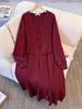 Plus Size Women's Knit Sweater Dress, Autumn/Winter New Arrival, Fake Two-Piece Small Fragrance Style (Fits 130-160 Jin)