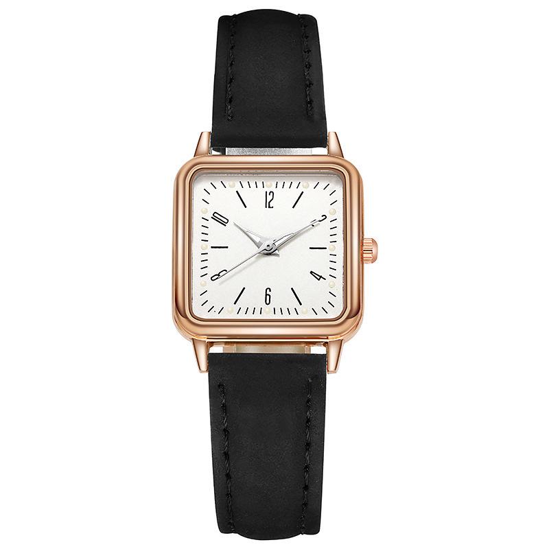 2021 Women's Luminous Quartz Watch - Square Digital Design