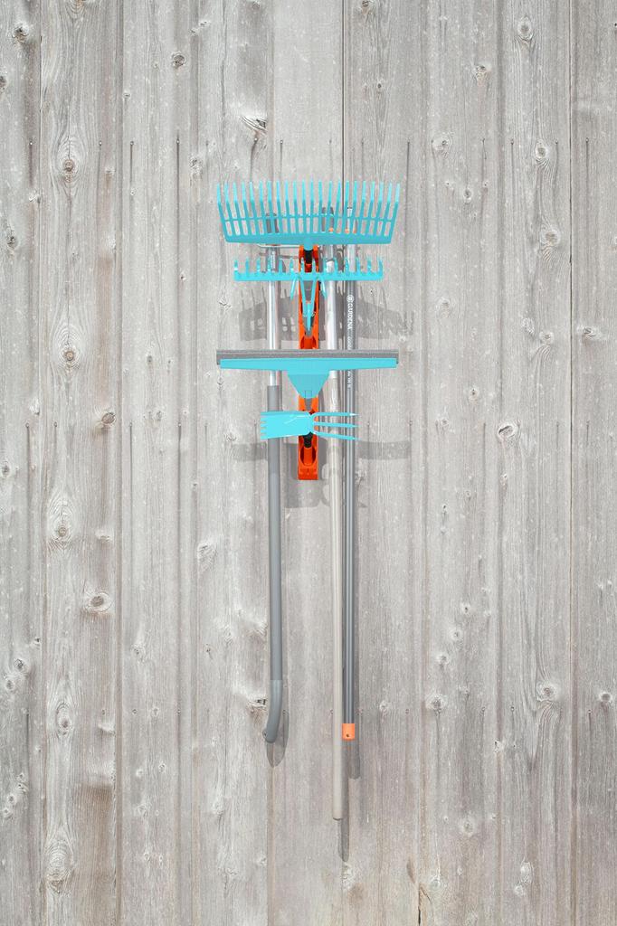 GARDENA Vertikales Werkzeugregal, Orange, 60 cm lang, 3500-20