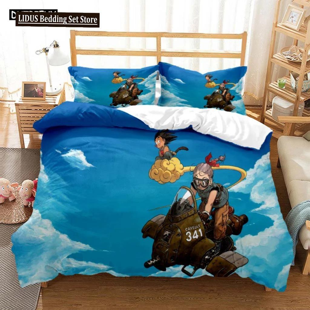 Fashionable Cartoon Printed Bedding Set Soft And Comfortable Customizable Comforter Bedding Sets Fashion Gift For Friends