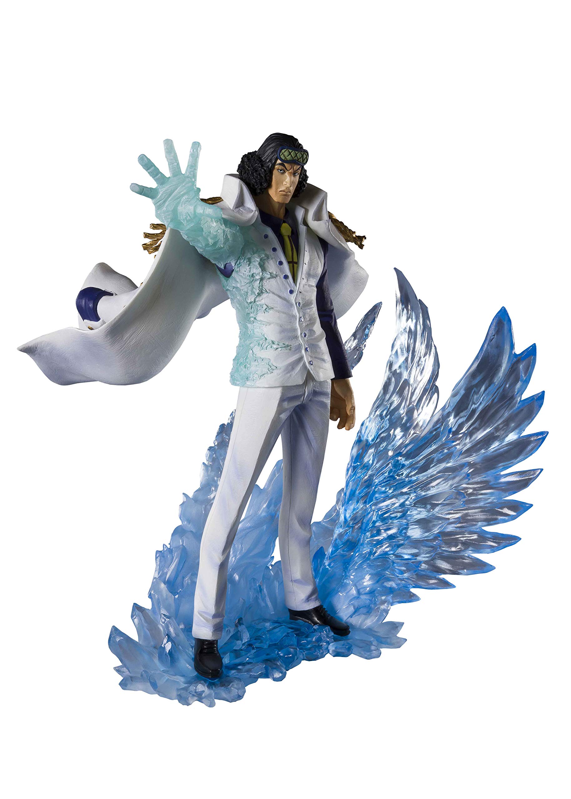 

TAMASHII NATIONS Figuarts ZERO ONE PIECE Great Kuzan Aokiji Approximately 200mm PVC ABS Painted Complete Figure Three Generals - - &