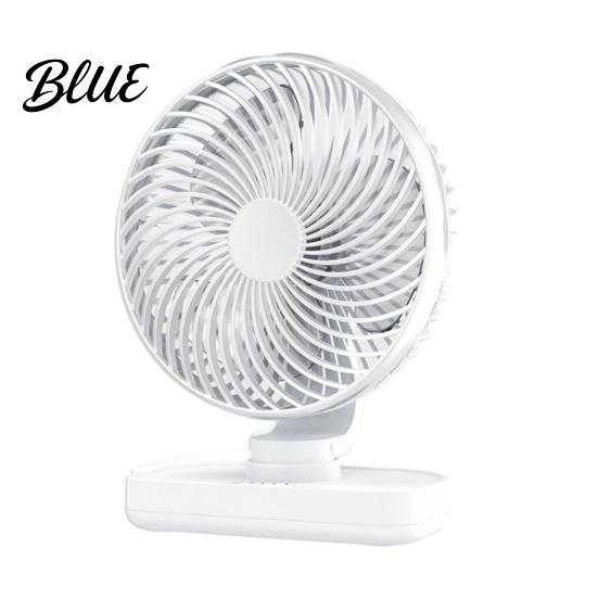 Compact Cooling Device Portable Desk Fan Small Air Circulating 3 Speed Quiet Personal Fan Adjustable Tilt Head Table for Office Dorm Kitchen