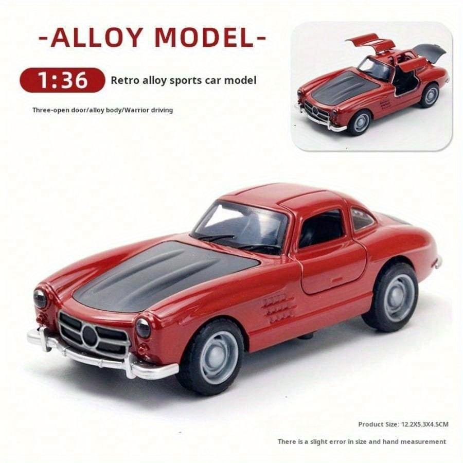 

Classic Car Alloy Car Casting Model Toy Car Central Control Decorations Children s Toy Gifts красный
