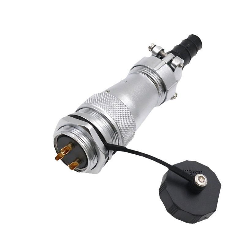 Weipu WF24 Aviation Plug 2-4 Pin Male & Female Waterproof Connector with Rear Nut Base