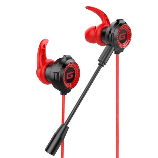 G11-A Universal Wired In-Ear Gaming Earphones with Microphone for Phones/PC