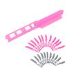 12pcs Hair Root Perm Rods Hollow Hair Perm Clip Hair Styling Accessory for Barbershop