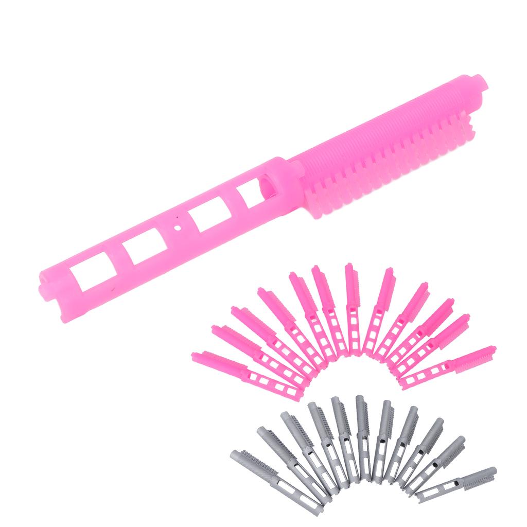 12pcs Hair Root Perm Rods Hollow Hair Perm Clip Hair Styling Accessory for Barbershop