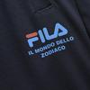 FILA Logo Printed Casual Knit Jogger Pants Men bottoms Legendary-Blue F11M038604GNV