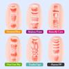 Masturbator Egg Mini Cups Portable Stimulator Penis Massager Soft Rubber Adult Sex Toys for Men Realistic Vagina Pocket Pussy